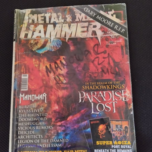 Metal Hammer magazine used