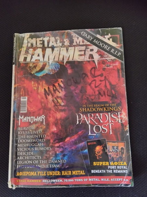 Metal Hammer magazine used