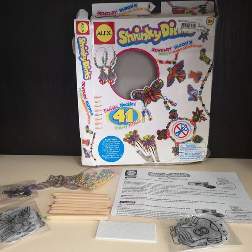 Shrinky Dinks Jewelry Making Kit new from Alex Toys