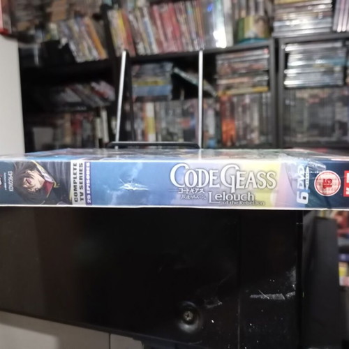 Code Geass: Lelouch of the Rebellion DVD box new, collectible anime series
