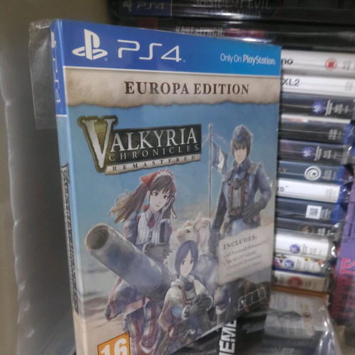 Valkyria Chronicles Europa Edition PS4 like new
