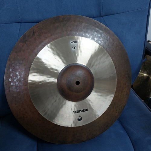 Crash Turkey 16" cymbal alloy B25 new with Vic Firth drumsticks