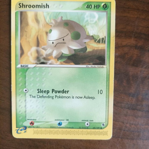 Shroomish Authentic Pokemon Card - 4,00 - Vendora.cy Shroomish Authentic Pokemon Card - 4,00 - Vendora.cy