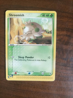 Shroomish Αυθεντική Κάρτα Pokemon