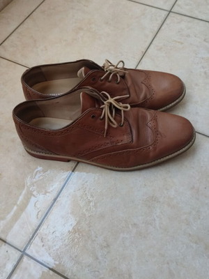 Men's formal shoes size 44, like new, brown
