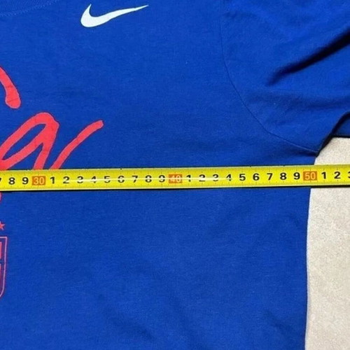 Nike women's medium blue long-sleeve USA Soccer shirt like new
