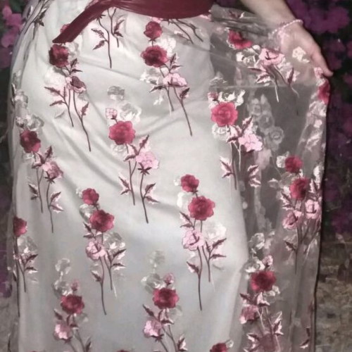 Floral dress Shine 2gether like new, adjustable medium to large