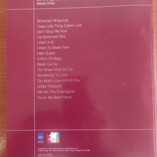 Make Music With Queen Guitar Tab Edition book like new