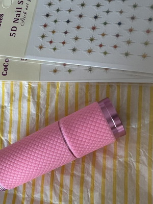 UV Light for Manicure and 2 Sheets of 5D Nail Stickers New