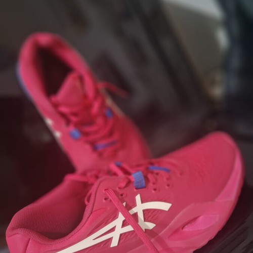 Asics Gel-Resolution X women's tennis shoes 41.5, pink multicolor