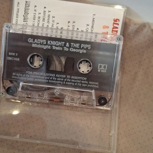 Gladys Knight and the Pips Midnight Train to Georgia cassette like new