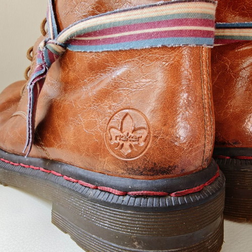 Rieker leather boots, insole 26 cm, size 40
