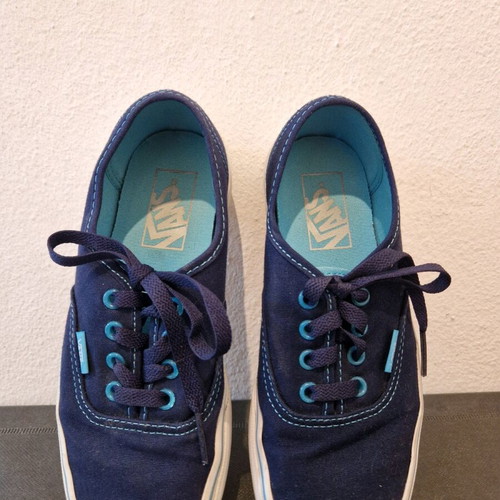 Vans athletic shoes used, size 36, blue
