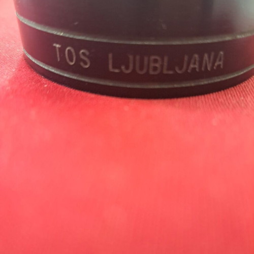 Camera lens used from father's cinematographic archive for collectors