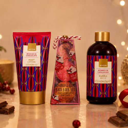 Avon body care and bath set new, 3 pieces