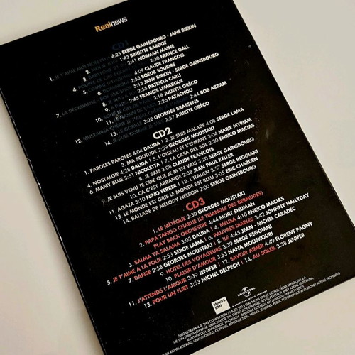 Best of France 3CD like new, the best French songs