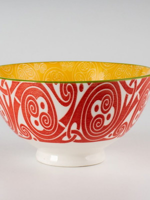 Clara Crafts decorative bowl used with Celtic design