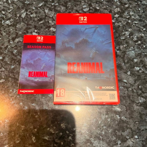 Reanimal Deluxe Edition Nintendo Switch 2 game new, sealed with season pass code
