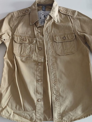 Zara Kids Shirt 11-12 152 cm used, beige and gray
