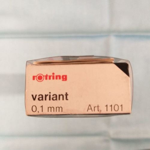 Rotring isographs and rapidographs used, pack of 8 with ink and lubricant