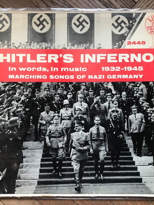 Lp: Hitler’s Inferno, vinyl, δίσκος, βινύλιο, ντοκουμέντο, αδόλφος χίτλερ, αρχείο