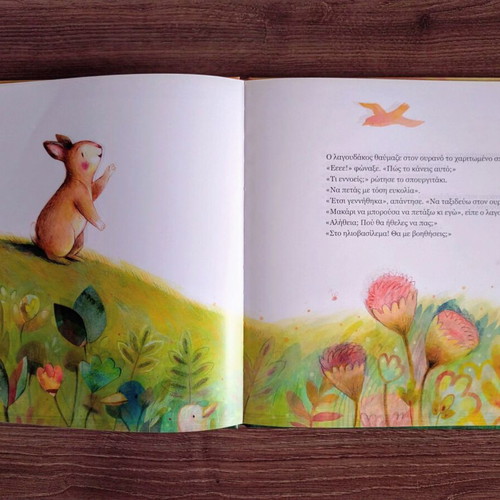 The Rabbit Who Wants to Fly! children's book by Bonnie Grubman
