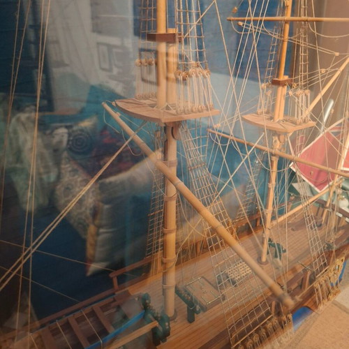 HMY Royal Caroline Wooden Model 1:47 Scale New