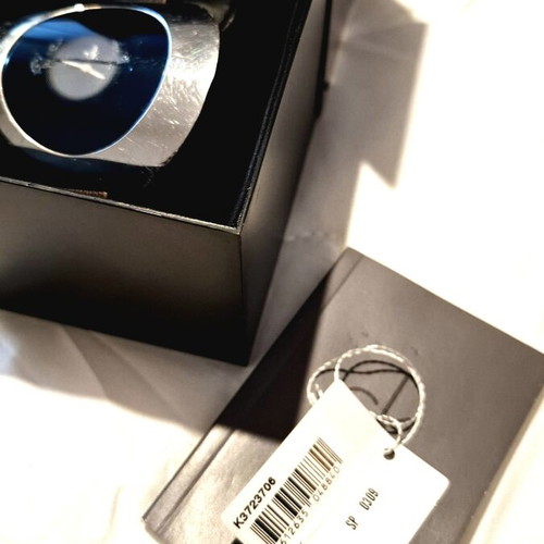 Calvin Klein watch used with boxes, authenticity cards and black leather bracelet