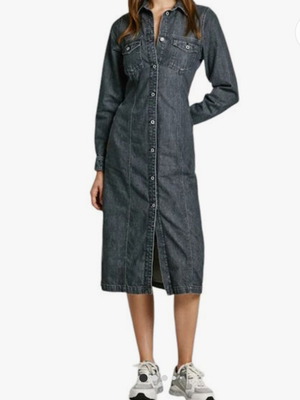 Pepe Jeans Φόρεμα Καινούργιο Γκρι Μέγεθος M