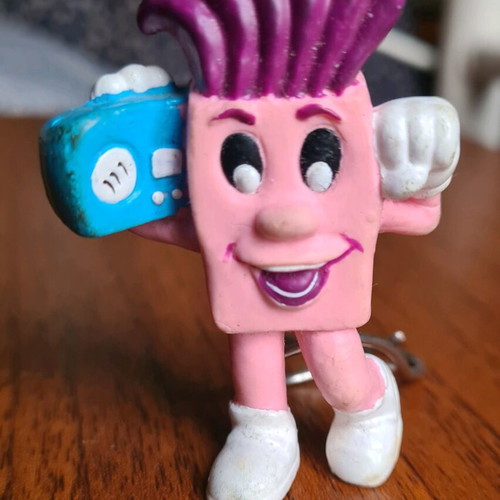 Bubblicious 1992 used collectible rare keychain