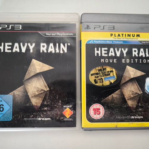 Heavy Rain Move PS3 game, very good condition