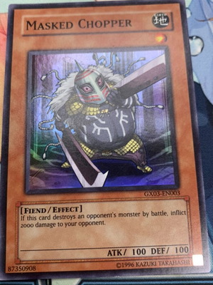 Masked Chopper GX03 like new, super rare