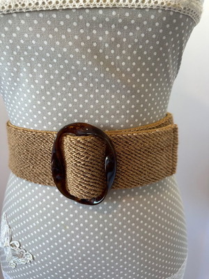 Zara καλοκαιρινή γυναικεία λαστιχένια ζώνη αφορετη, μέγεθος medium