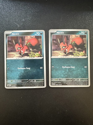 Nickit 089/132 Mega Evolution Pokemon card