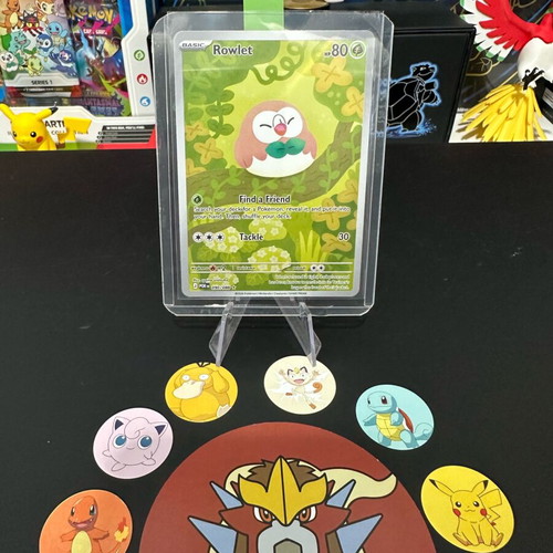 Rowlet 090/088 Me03 Perfect Order Holo mint condition