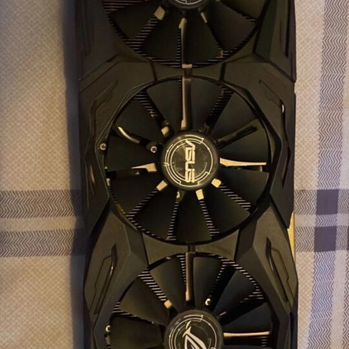 ASUS ROG Strix GeForce GTX 1070 8GB graphics card used