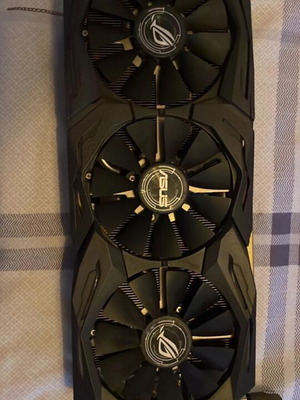 ASUS ROG Strix GeForce GTX 1070 8GB graphics card used