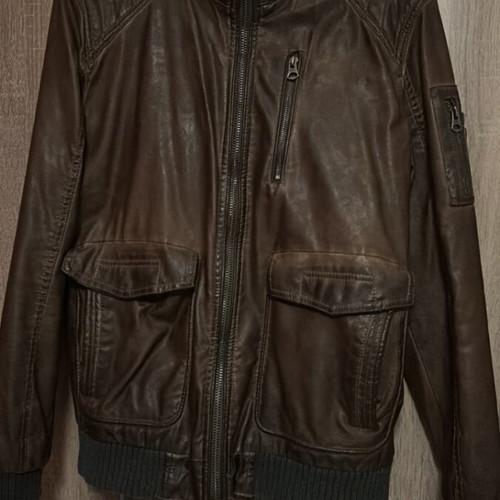 Funky Buddha brown jacket used, size L