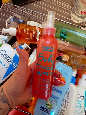 Boho Beach Wave's Styling Spray new with coconut oil