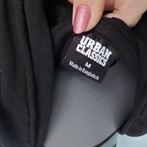 Urban Classics padded coat with hood like new, large size