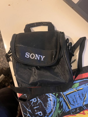 Sony camera case used with removable shoulder strap