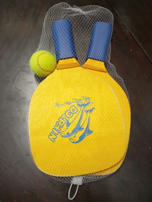 Beach rackets with ball set, new