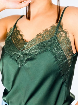 Blouse new green, one size