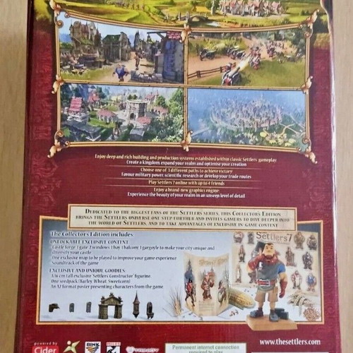 The Settlers 7 Paths to a Kingdom Collector’s Edition used