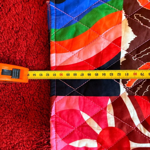 Karavan quilted skirt colorful small like new