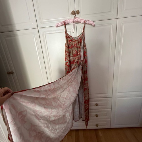 Nidodileda maxi dress like new, 100% viscose with side ties