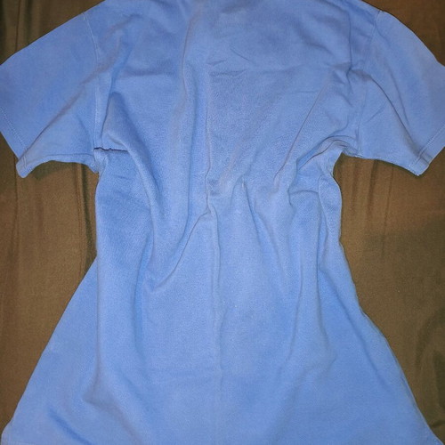 Polo shirt used, blue, size S/L