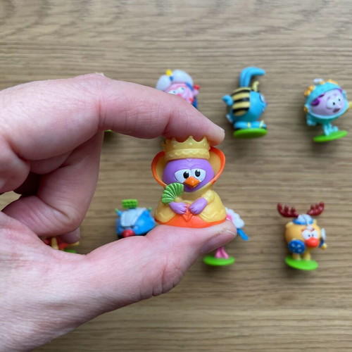 Kinder Surprise Chupa Chups figures used, pack of 21
