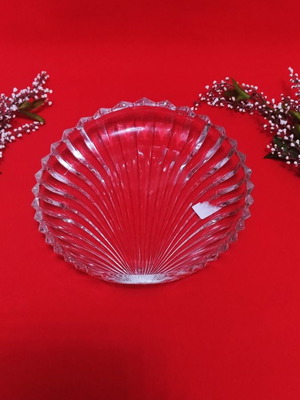 Villeroy & Boch Platano lead crystal platter new, Germany 1988