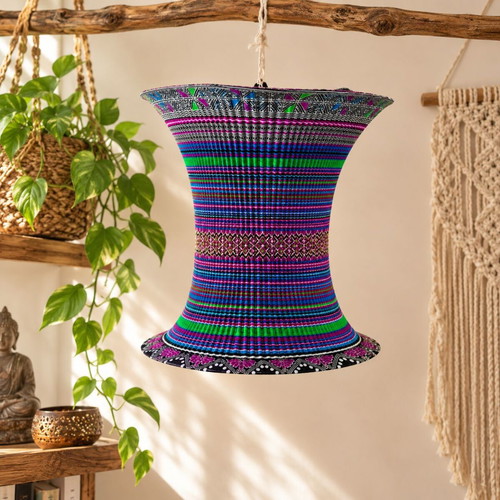 Handmade Hanging Fabric Decoration Vietnam Hmong new